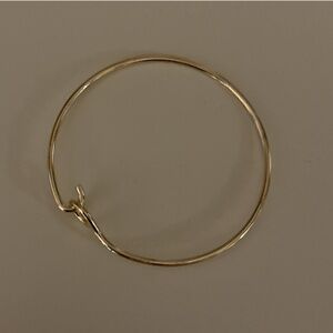 Gold bangle